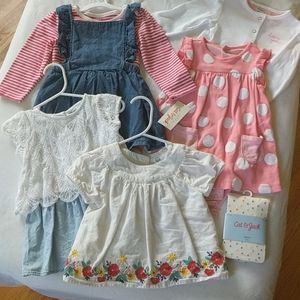 13pcs Baby Girl 12mo-2t Lot